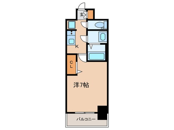 プレサンス桜通ベルノ(905)の物件間取画像